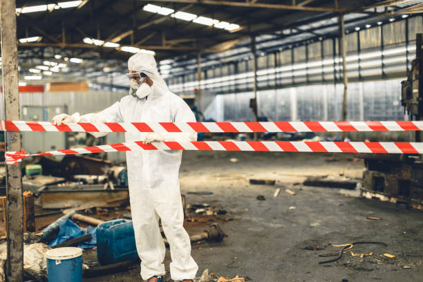 Professional Odor Removal technician working in Gray Summit, MO